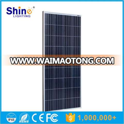 Factory Price 150W Polycrystalline Solar Panel with High Quality Solar Cell