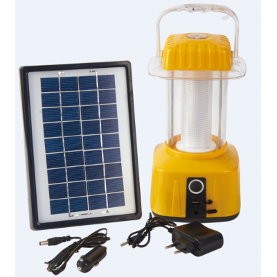 Ht-703 solar rechargeable lantern with USB