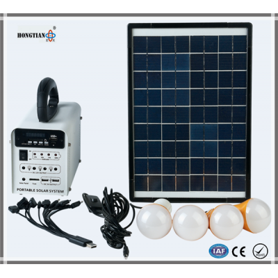 solar energy station with 10w solar panel MP3 player charge mobile phone